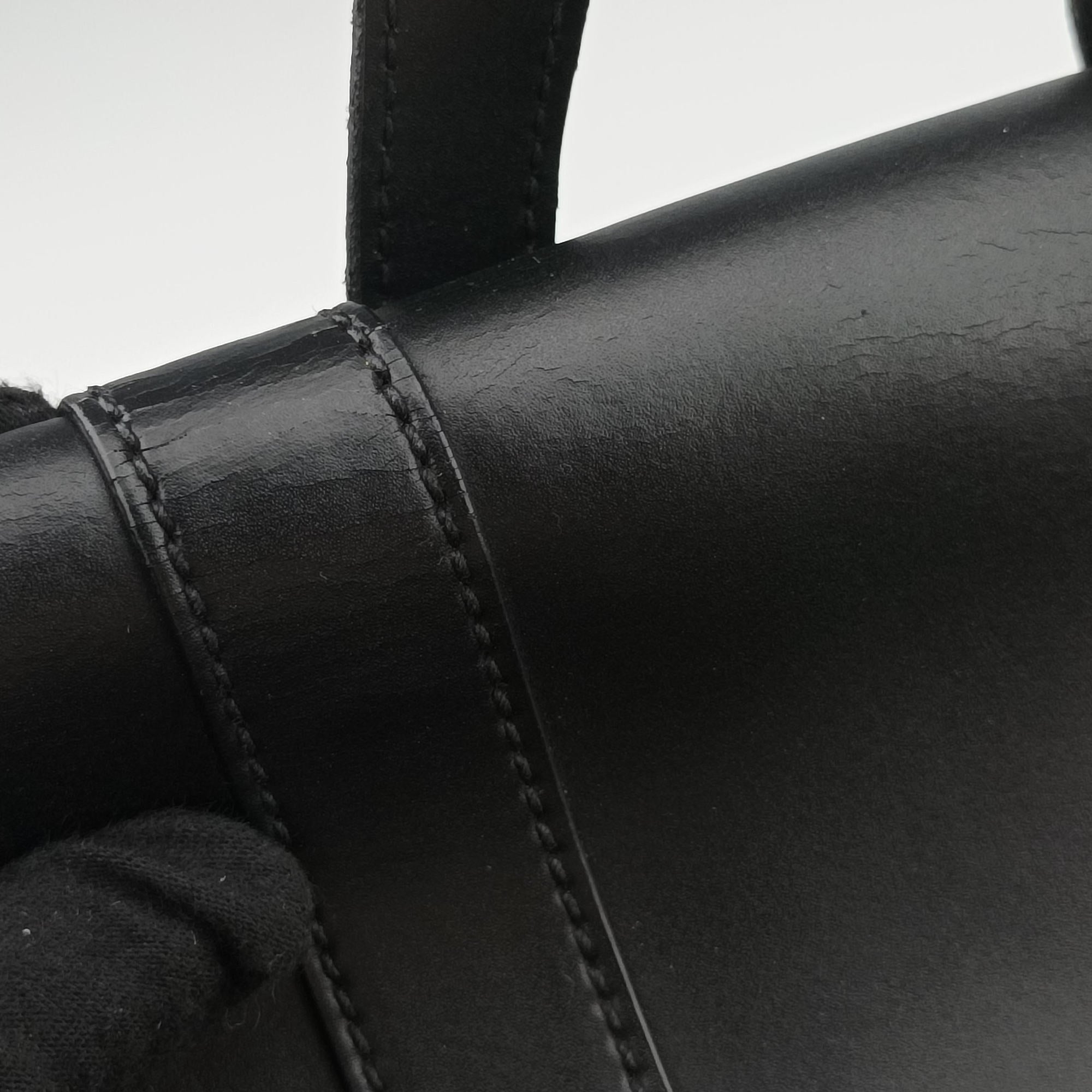 Pre-owned Gucci GG Supreme Beige x Black PVC coated canvas×Leather 450958 backpack/rucksack | stylenewstar