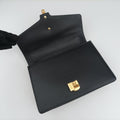 Sylvie Black×Green×Red Leather 421882 A021568744シルヴィ ブラック×グリーン×レッド レザー 421882 A021568744