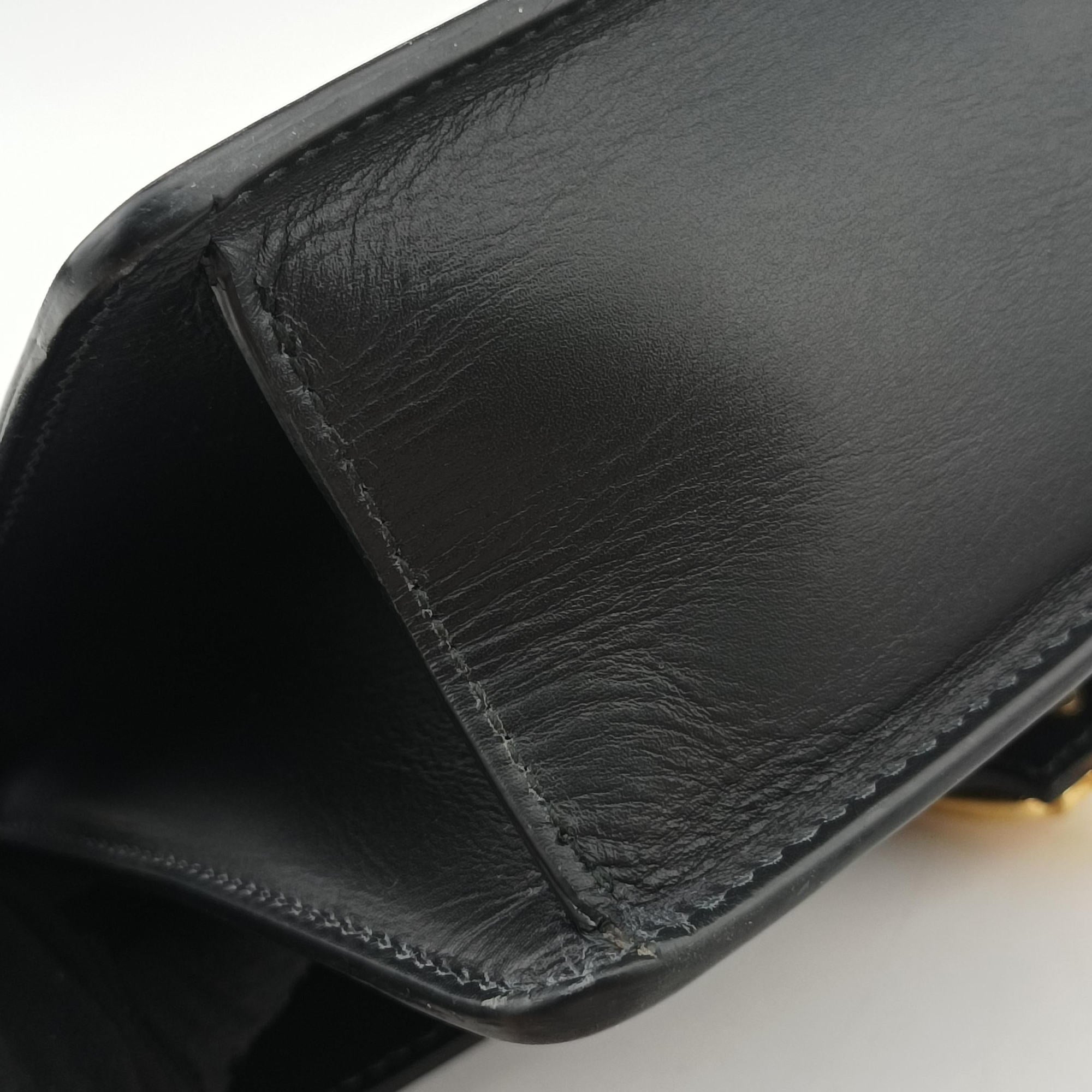 Sylvie Black×Green×Red Leather 421882 A021568744シルヴィ ブラック×グリーン×レッド レザー 421882 A021568744