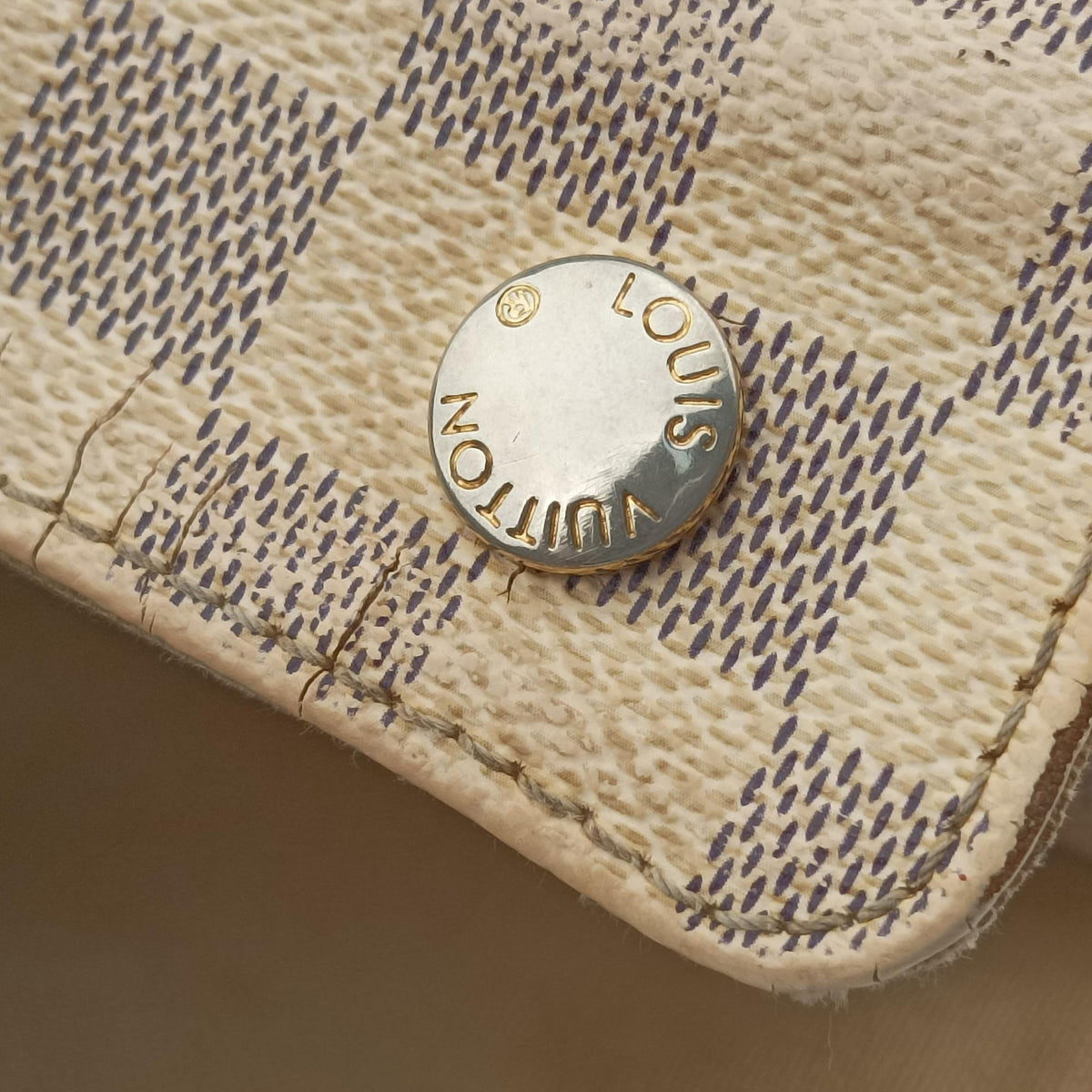 Pre-owned Louis Vuitton NAVIGLIO Azur Damier Canvas N51189 shoulderbag | stylenewstar