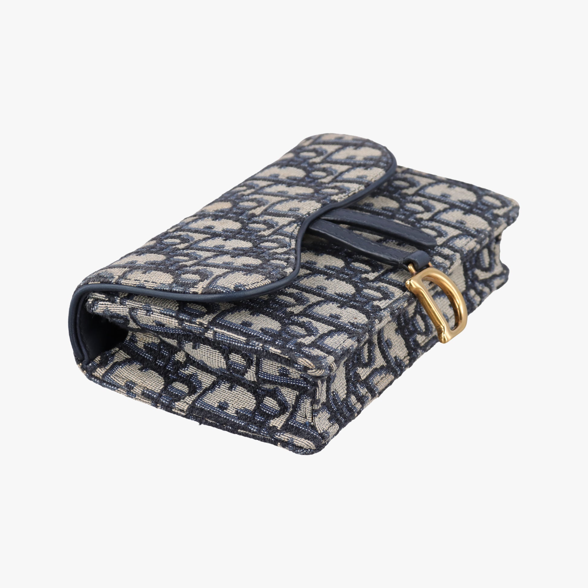Saddle Navy jacquard×Leather 12-MA-0149サドル ネイビー ジャガード×レザー 12-MA-0149