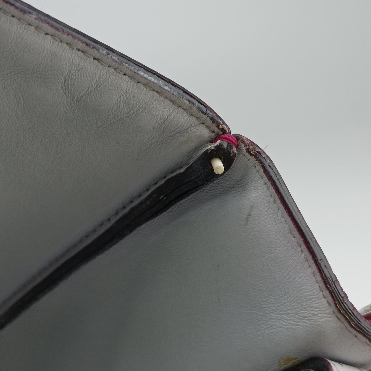 Diorissimo Rose Leather 09-MA-0134ディオリッシモ ローズ レッド レザー 09-MA-0134
