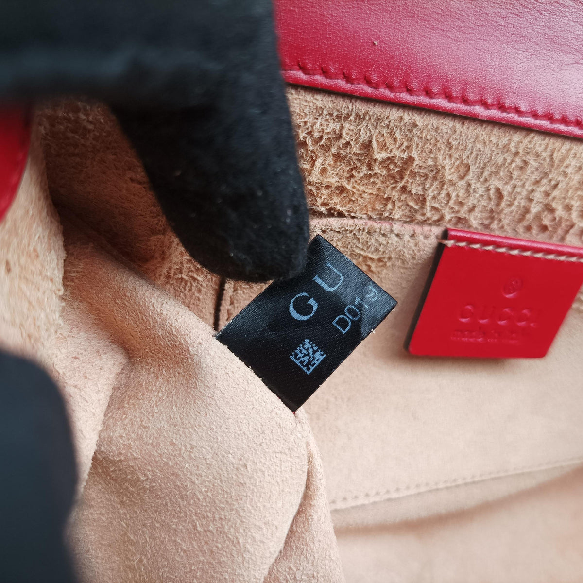 Padlock Red Leather 409487 D019780442パドロック レッド レザー 409487 D019780442