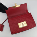 Padlock Red Leather 409487 D019780442パドロック レッド レザー 409487 D019780442