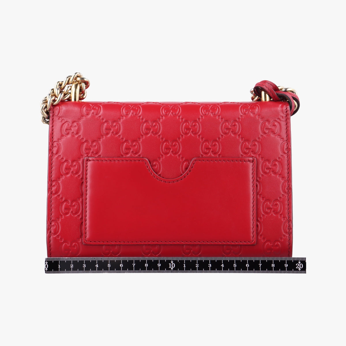 Padlock Red Leather 409487 D019780442パドロック レッド レザー 409487 D019780442
