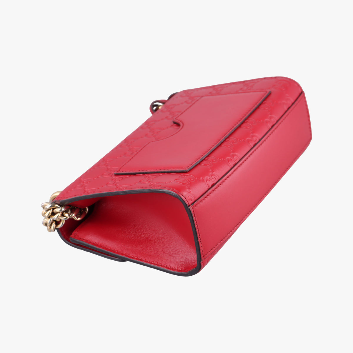 Padlock Red Leather 409487 D019780442パドロック レッド レザー 409487 D019780442