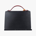 Vintage Louis Vuitton MONCEAU Red × Black Epi M55405 handbag | stylenewstar