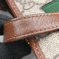 Jackie 1961 GG Supreme Brown PVC coated canvas×Leather 637092 G034082709ジャッキー 1961 GGスプリーム ブラウン PVCコーティングキャンバス×レザー 637092 G034082709