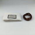 Jackie 1961 GG Supreme Brown PVC coated canvas×Leather 637092 G034082709ジャッキー 1961 GGスプリーム ブラウン PVCコーティングキャンバス×レザー 637092 G034082709