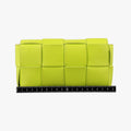 CASSETTE Green lambskin B09834635Tカセット グリーン ラムスキン B09834635T