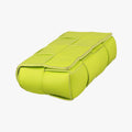CASSETTE Green lambskin B09834635Tカセット グリーン ラムスキン B09834635T
