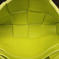 CASSETTE Green lambskin B09834635Tカセット グリーン ラムスキン B09834635T