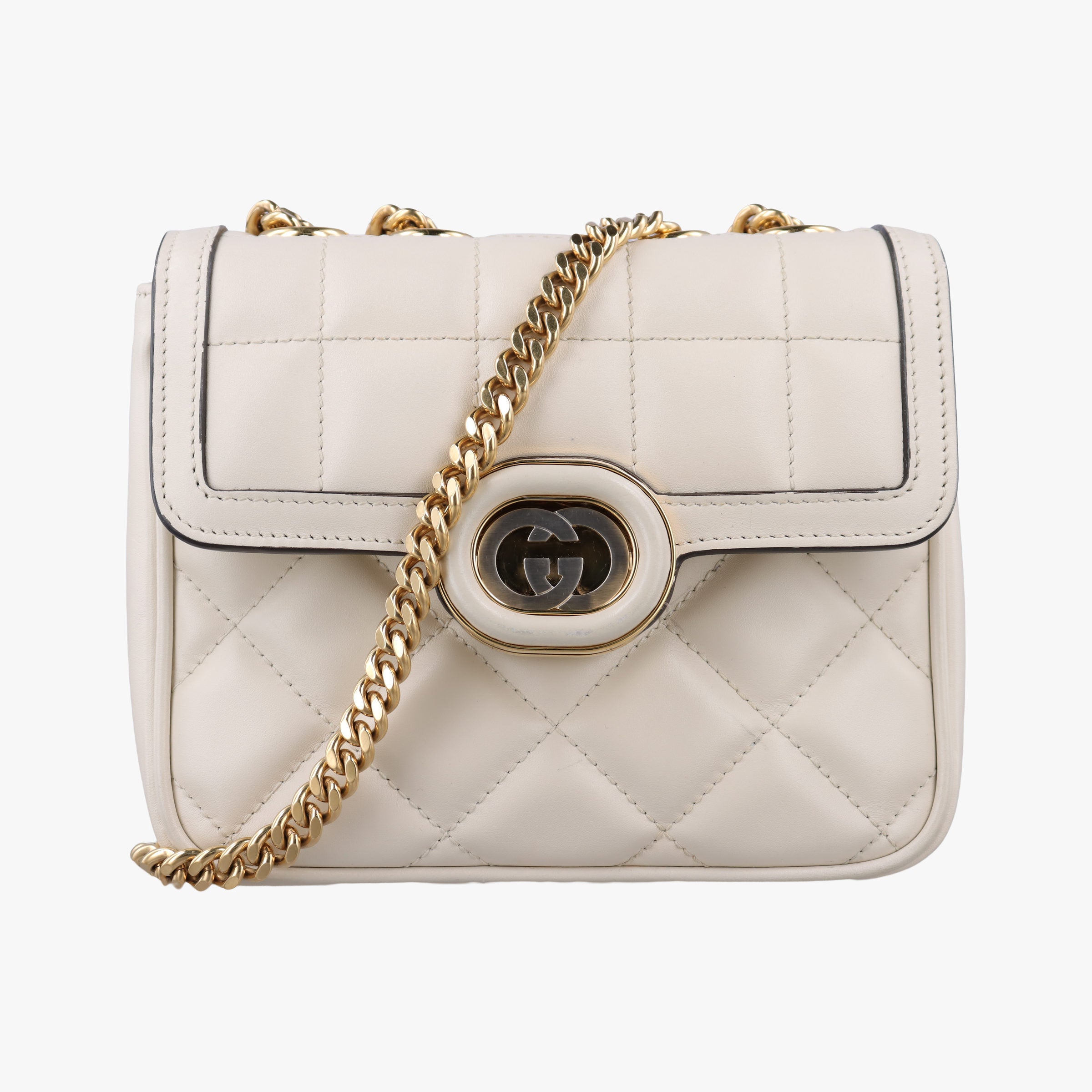 Mini Deco White Leather 741457 520981 H041048577ミニデコ ホワイト レザー 741457 520981 H041048577