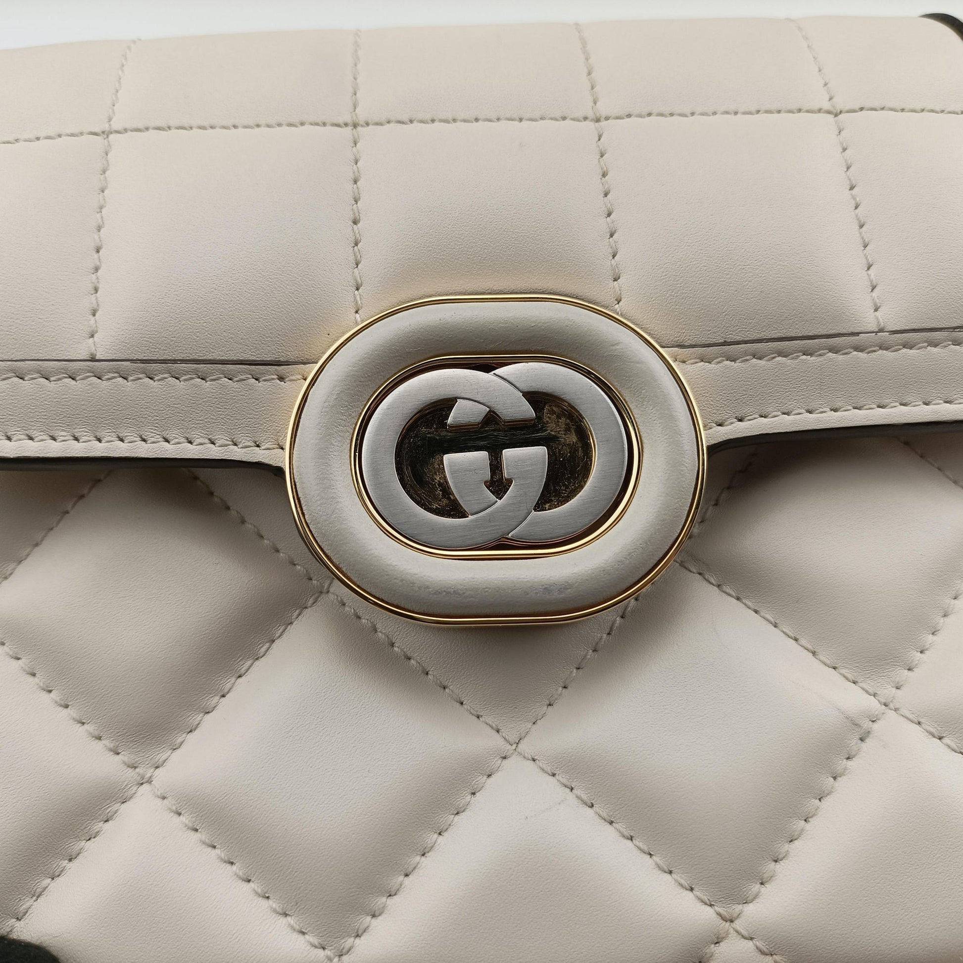 Mini Deco White Leather 741457 520981 H041048577ミニデコ ホワイト レザー 741457 520981 H041048577