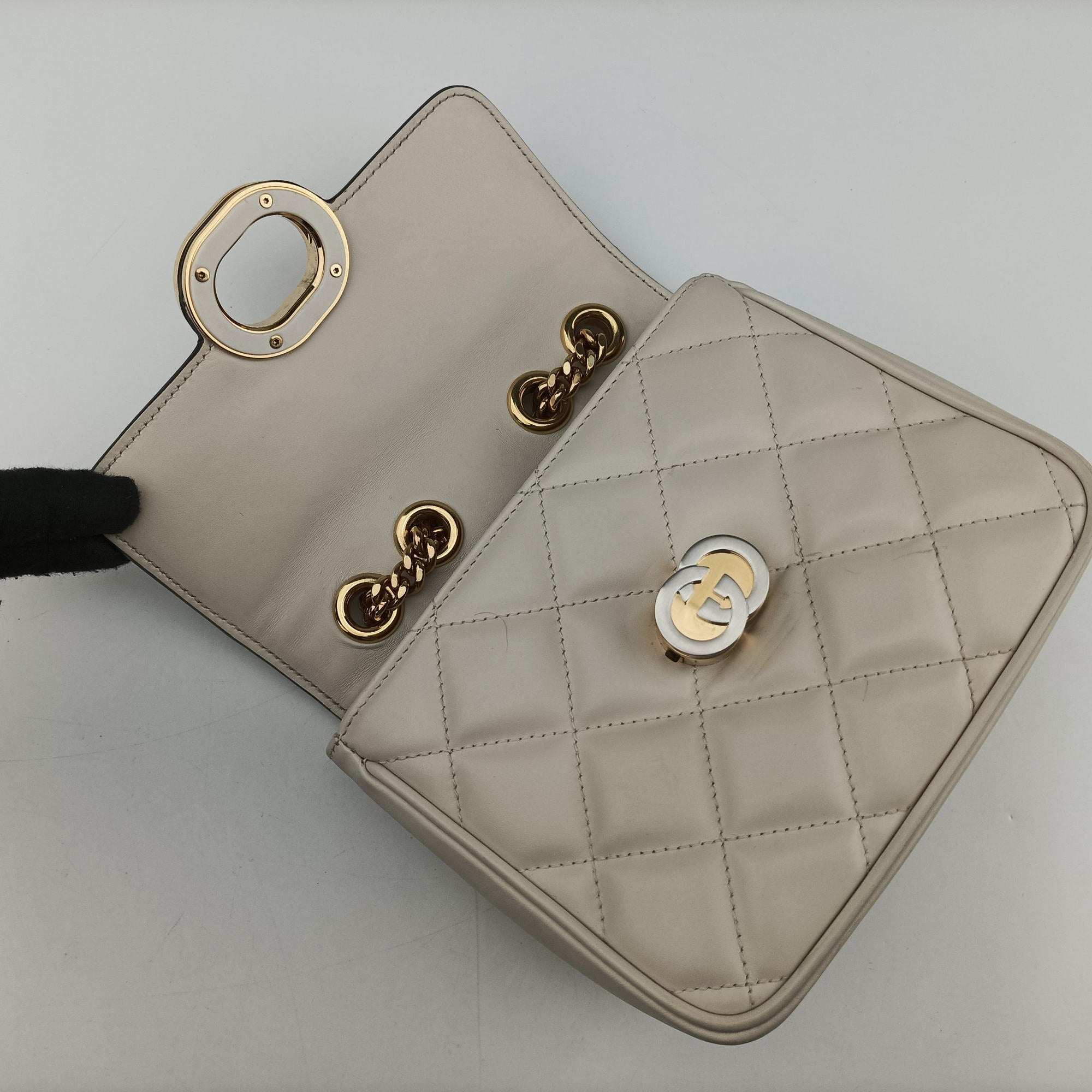 Mini Deco White Leather 741457 520981 H041048577ミニデコ ホワイト レザー 741457 520981 H041048577