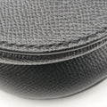 Vintage Christian Dior saddle Black leather  shoulderbag | stylenewstar