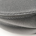 Vintage Christian Dior saddle Black leather  shoulderbag | stylenewstar