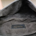 Vintage Christian Dior saddle Black leather  shoulderbag | stylenewstar