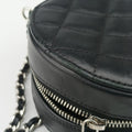 Matelasse Round Black lambskin AP0245 28493950マトラッセ ラウンド ブラック ラムスキン AP0245 28493950