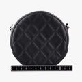 Matelasse Round Black lambskin AP0245 28493950マトラッセ ラウンド ブラック ラムスキン AP0245 28493950