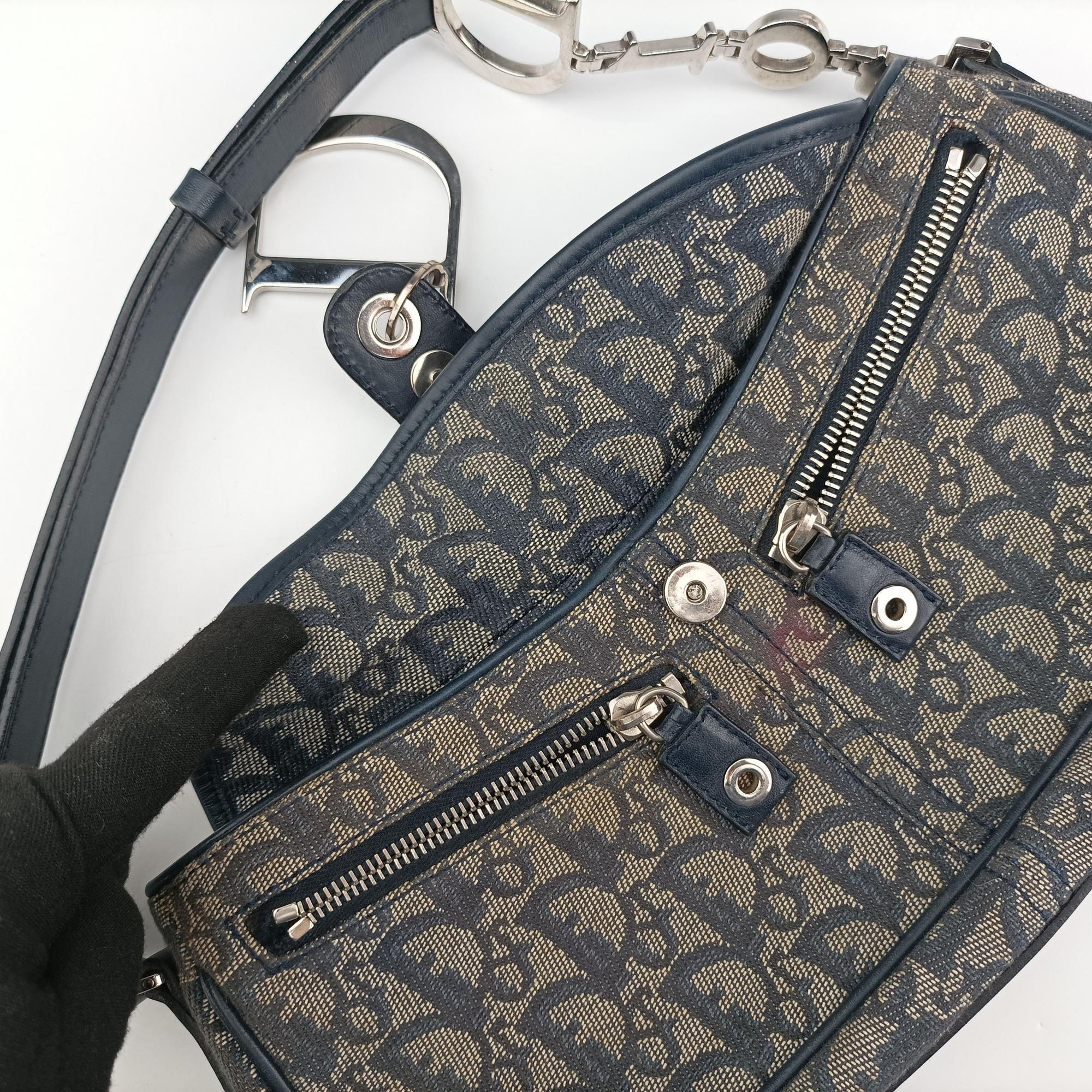 Trotter Navy Jacquard 05-BO-1025トロッター ネイビー ジャガード 05-BO-1025
