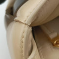Padded CASSETTE Beige lambskin B09211443Sパデッド カセット ベージュ ラムスキン B09211443S
