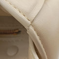 Padded CASSETTE Beige lambskin B09211443Sパデッド カセット ベージュ ラムスキン B09211443S