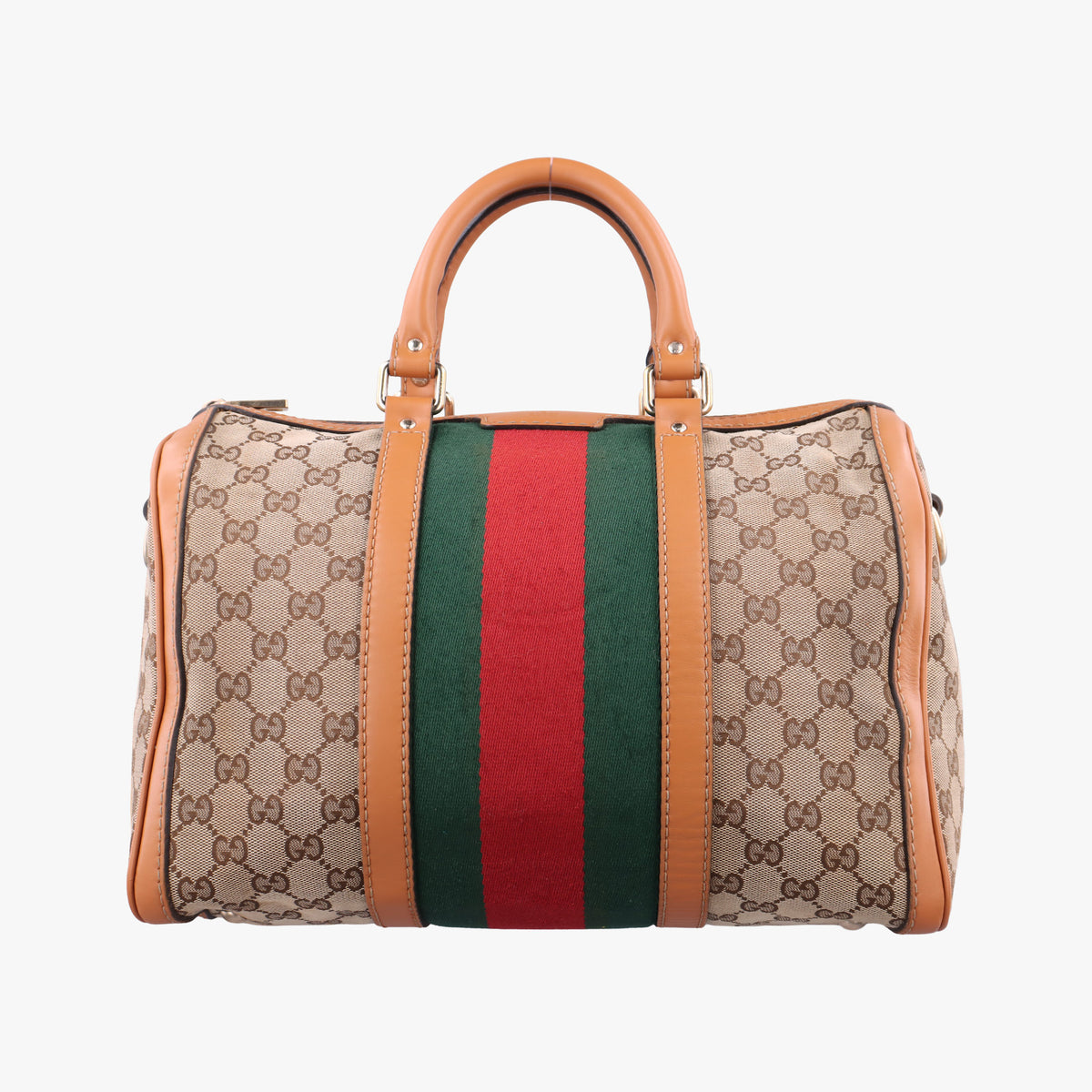 Secondhand Gucci Sherry Line Multicolour canvas×leather 247205 handbag | stylenewstar