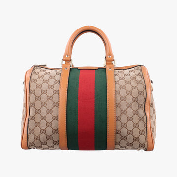 Secondhand Gucci Sherry Line Multicolour canvas×leather 247205 handbag | stylenewstar