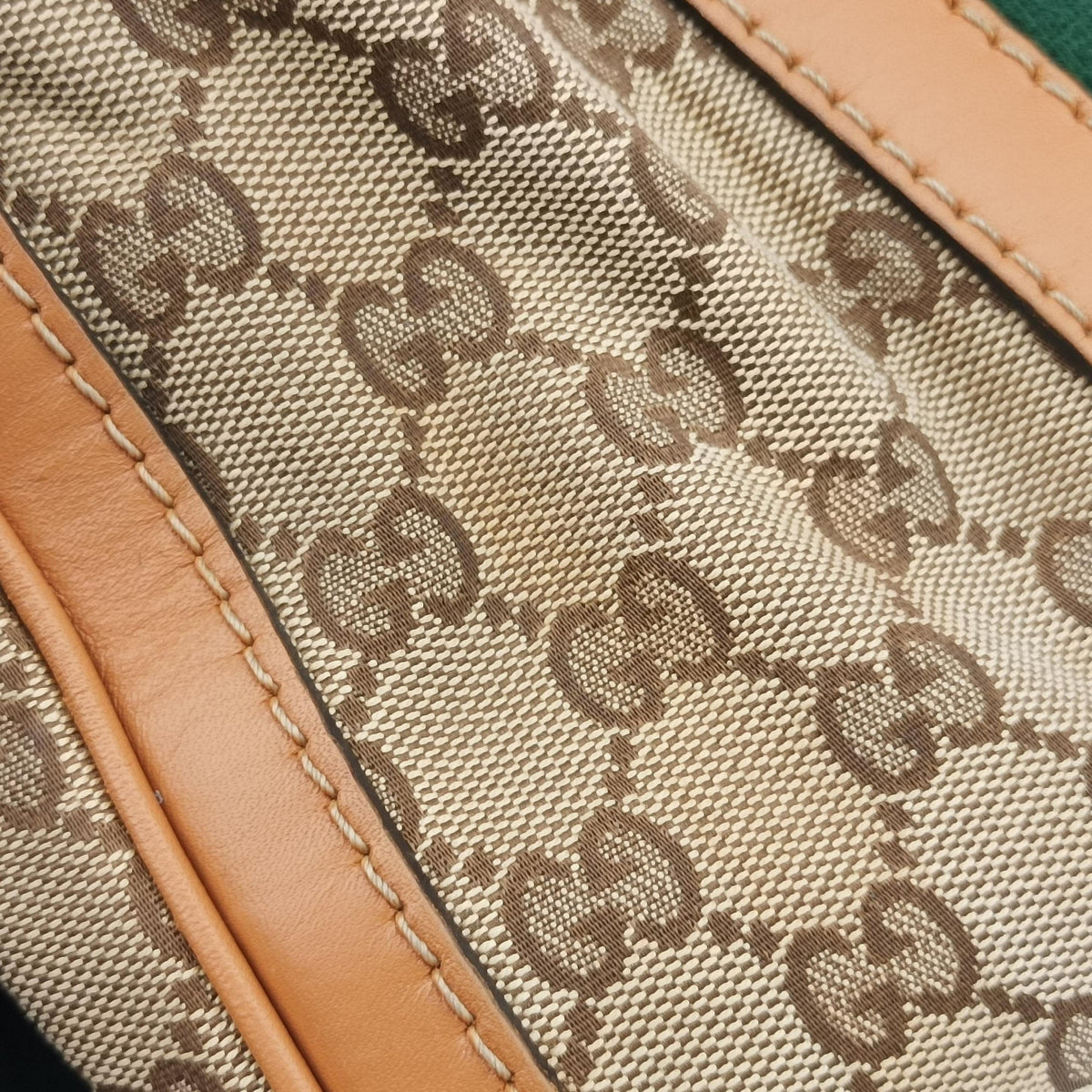 Secondhand Gucci Sherry Line Multicolour canvas×leather 247205 handbag | stylenewstar