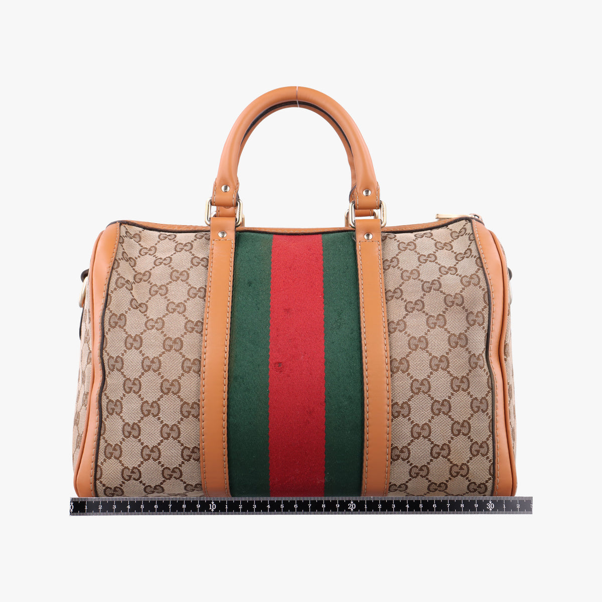 Secondhand Gucci Sherry Line Multicolour canvas×leather 247205 handbag | stylenewstar
