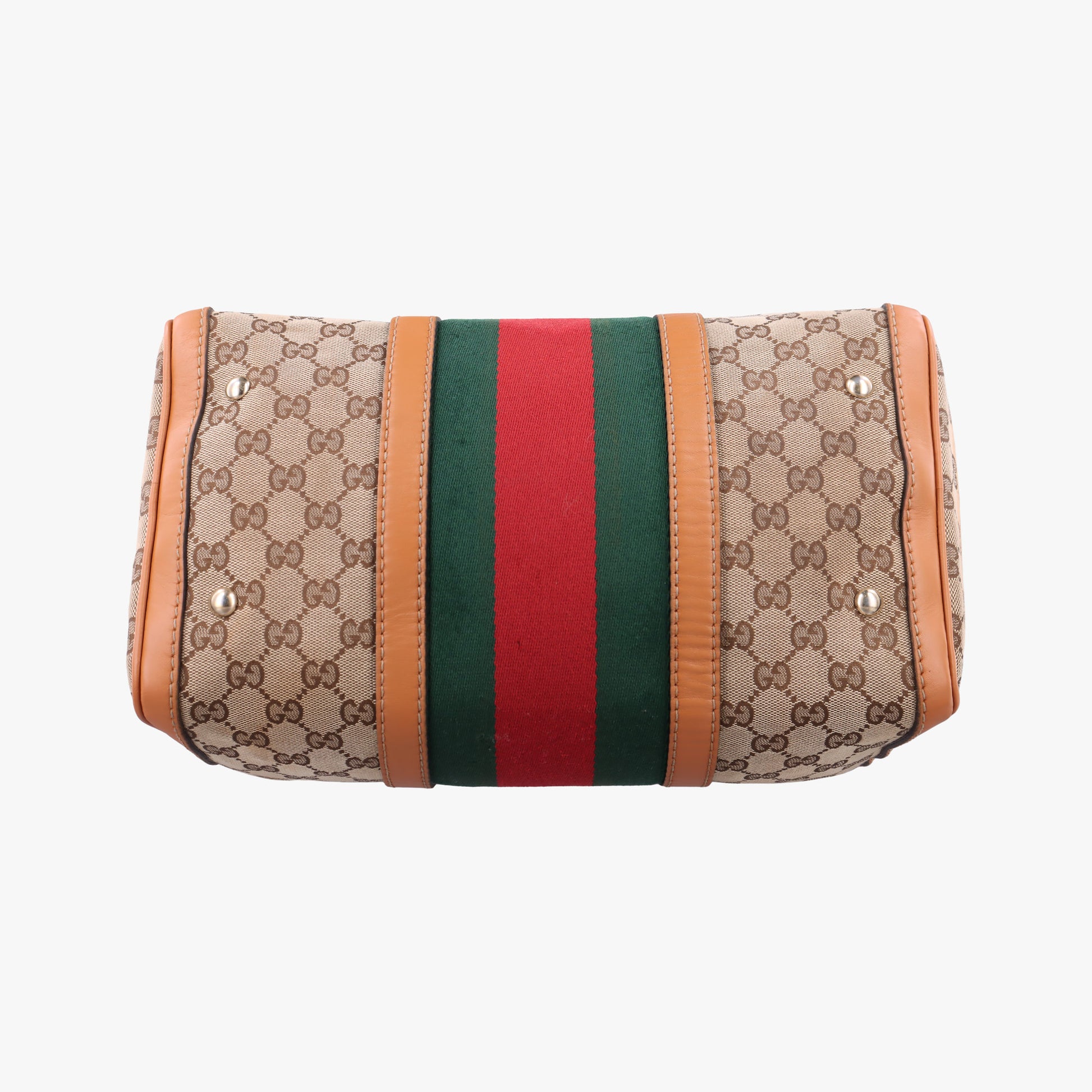 Secondhand Gucci Sherry Line Multicolour canvas×leather 247205 handbag | stylenewstar