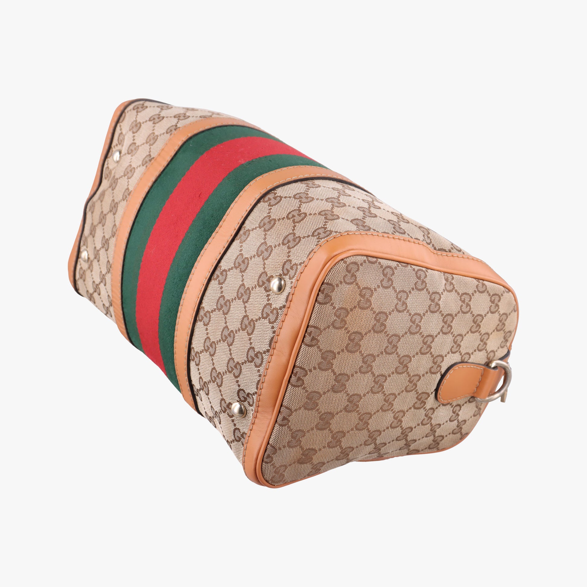 Secondhand Gucci Sherry Line Multicolour canvas×leather 247205 handbag | stylenewstar