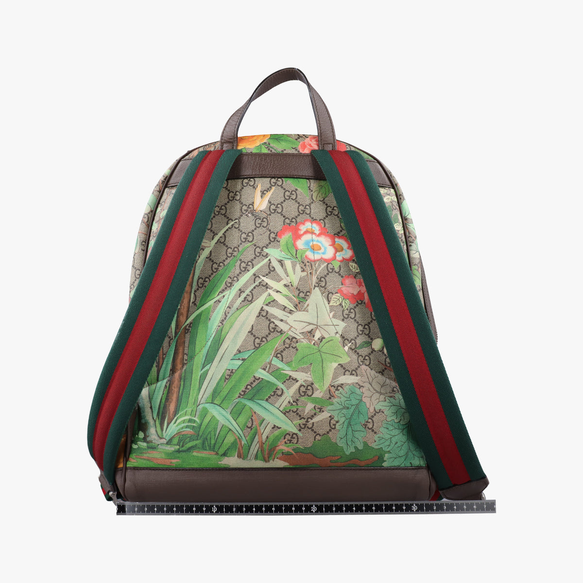 GG Supreme Bengal Brown×Multicolour PVC coated canvas×Leather 428027 H019493071GGスプリーム ベンガル ブラウン×マルチカラー PVCコーティングキャンバス×レザー 428027 H019493071