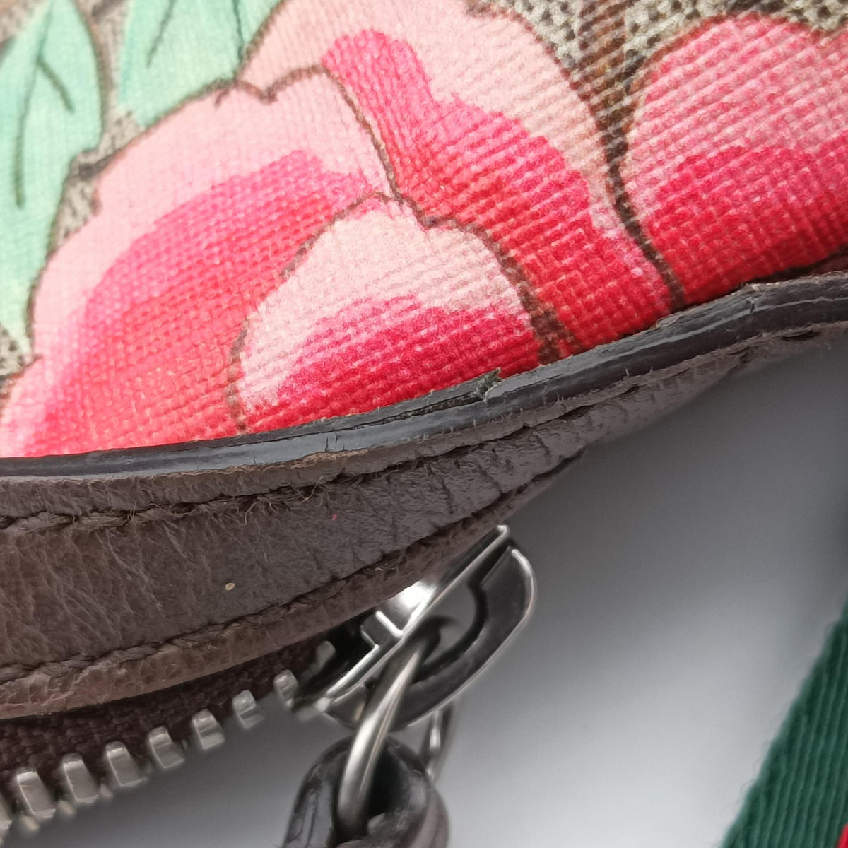 GG Supreme Bengal Brown×Multicolour PVC coated canvas×Leather 428027 H019493071GGスプリーム ベンガル ブラウン×マルチカラー PVCコーティングキャンバス×レザー 428027 H019493071