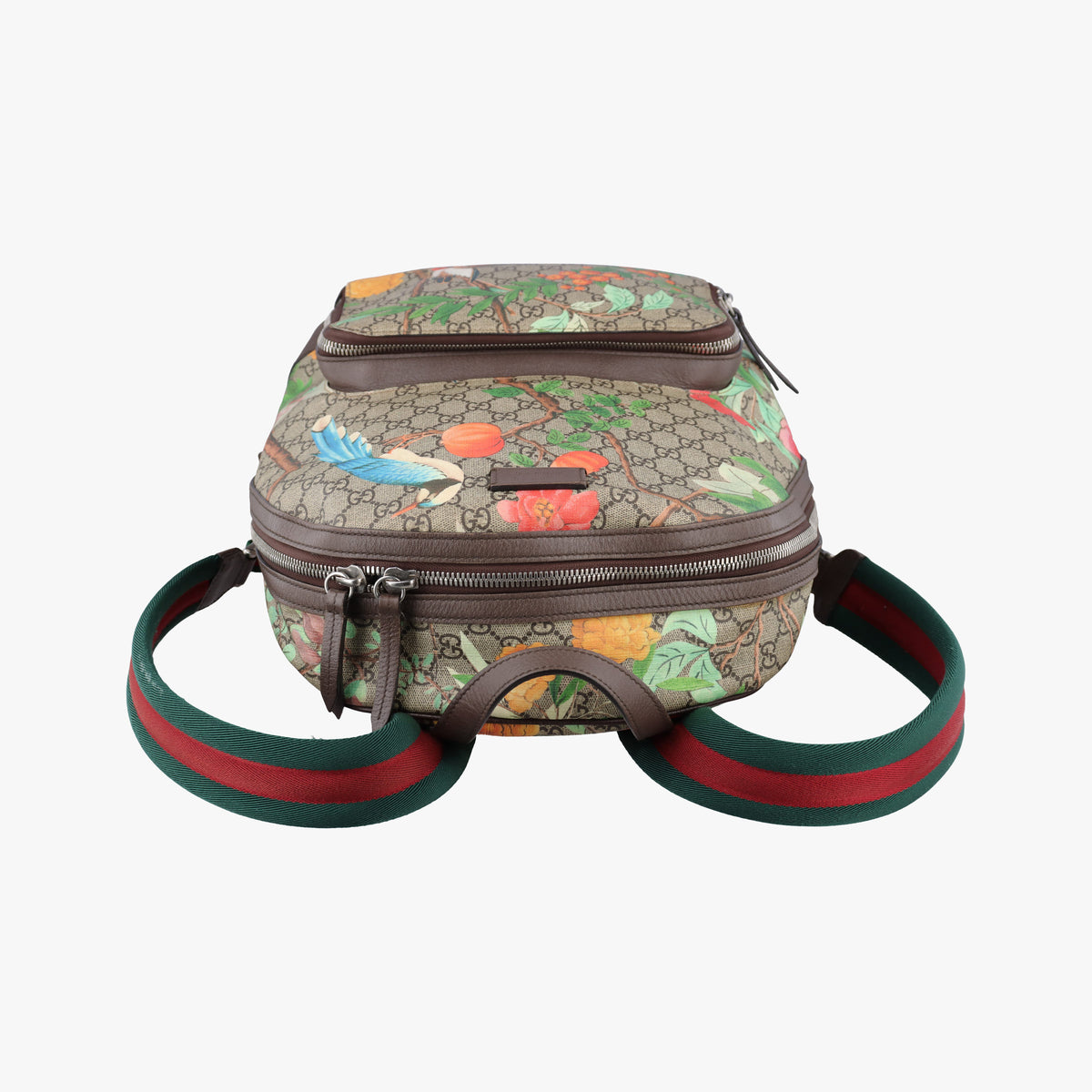 GG Supreme Bengal Brown×Multicolour PVC coated canvas×Leather 428027 H019493071GGスプリーム ベンガル ブラウン×マルチカラー PVCコーティングキャンバス×レザー 428027 H019493071