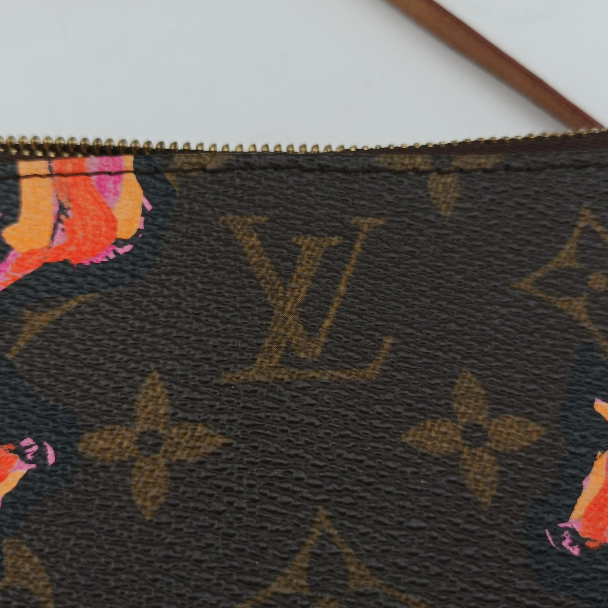 Secondhand Louis Vuitton Pochette Accessoires brown×multi Monogram Canvas M48615 handbag | stylenewstar