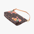 Secondhand Louis Vuitton Pochette Accessoires brown×multi Monogram Canvas M48615 handbag | stylenewstar