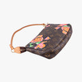 Secondhand Louis Vuitton Pochette Accessoires brown×multi Monogram Canvas M48615 handbag | stylenewstar