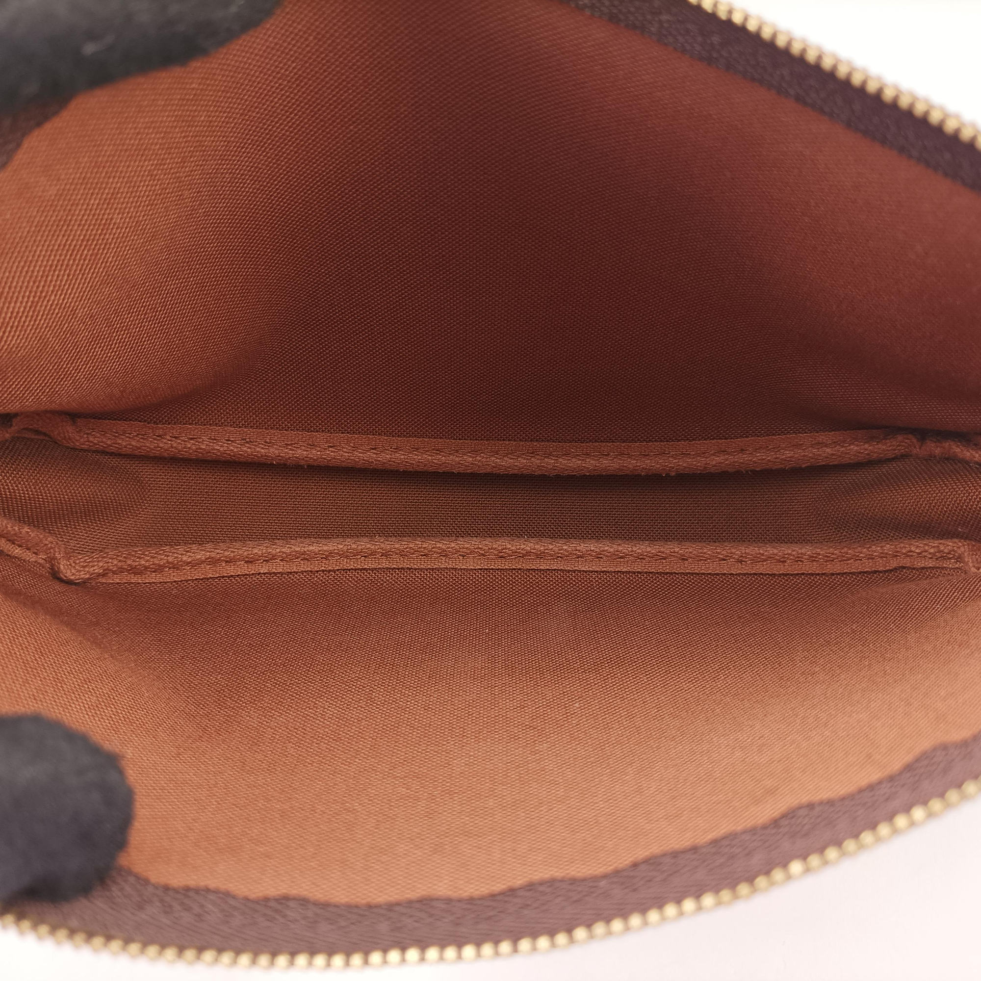Secondhand Louis Vuitton Pochette Accessoires brown×multi Monogram Canvas M48615 handbag | stylenewstar