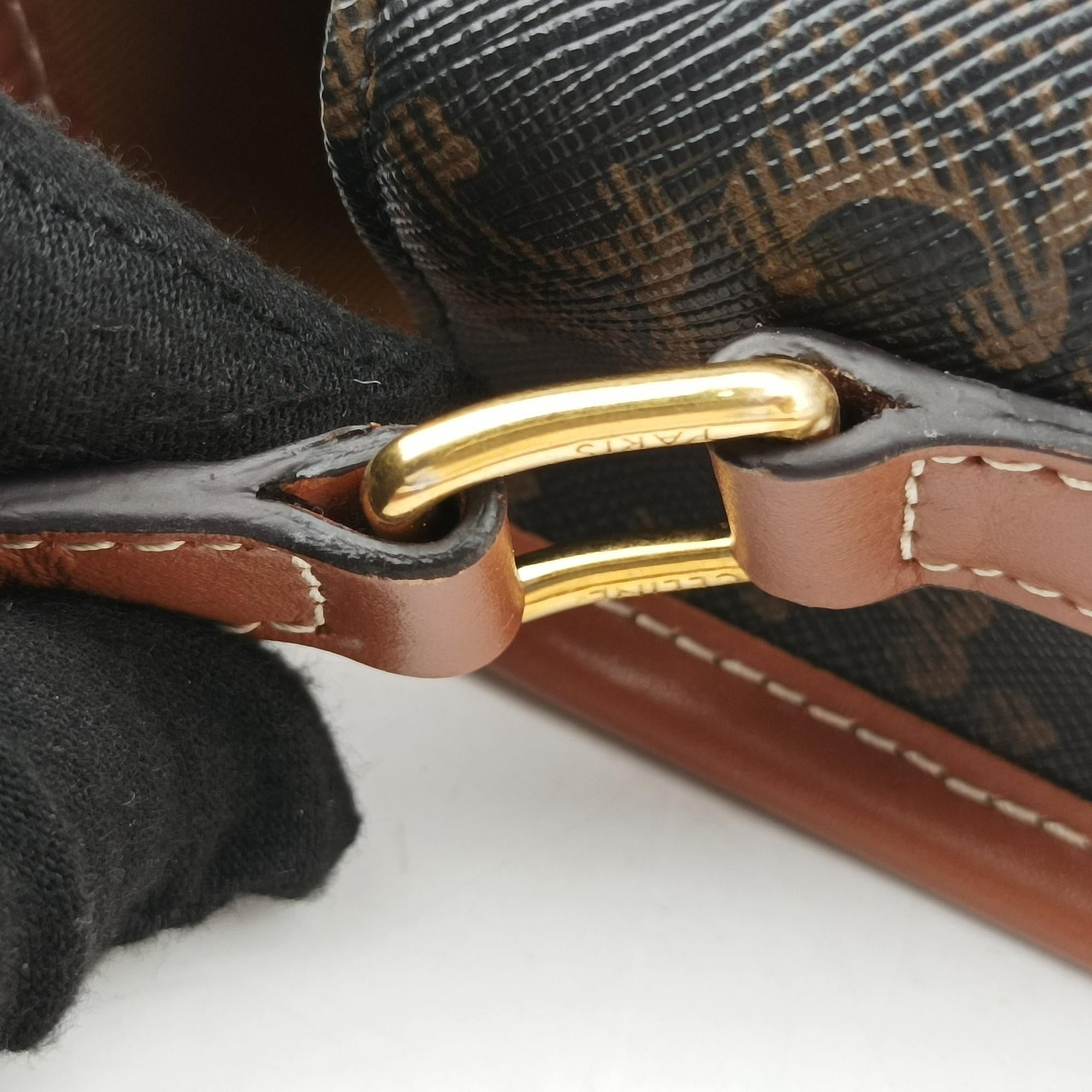 FOLCO Triomphe Brown PVC coated canvas W-CE-2280ファルコ トリオンフ ブラウン PVCコーティングキャンバス W-CE-2280