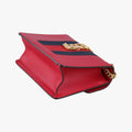 Pre-owned Gucci Sylvie Red Leather 431666 shoulderbag | stylenewstar