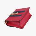 Pre-owned Gucci Sylvie Red Leather 431666 shoulderbag | stylenewstar