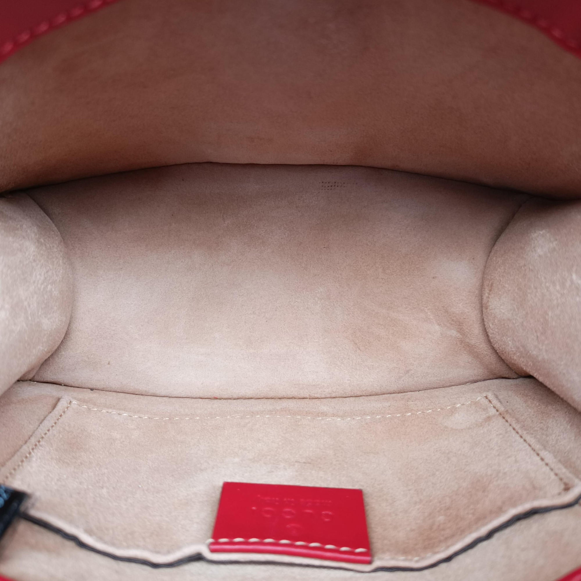 Pre-owned Gucci Sylvie Red Leather 431666 shoulderbag | stylenewstar