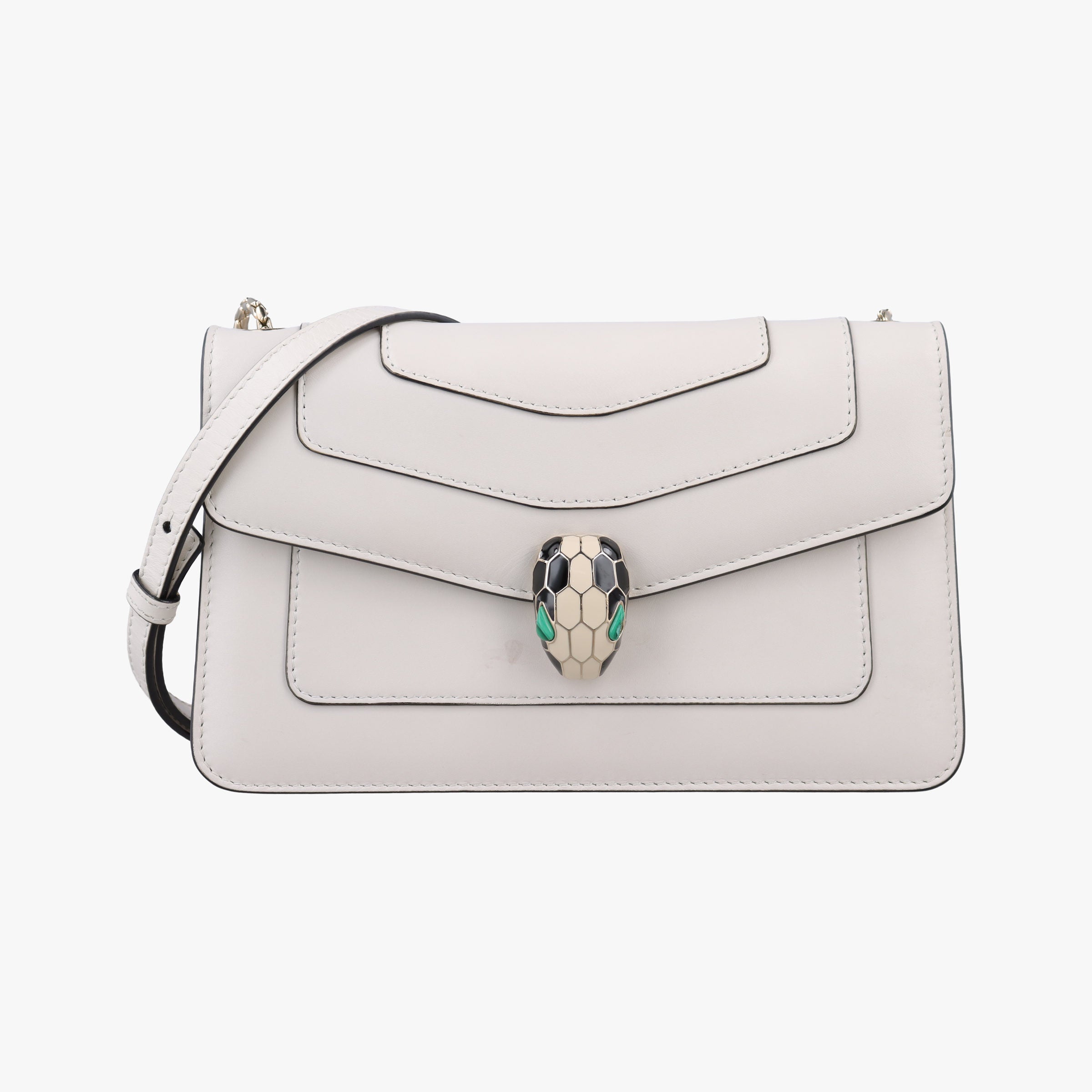 SERPENTI FOREVER White Leather AC.N15.280173セルペンティ フォーエバー ホワイト レザー AC.N15.280173