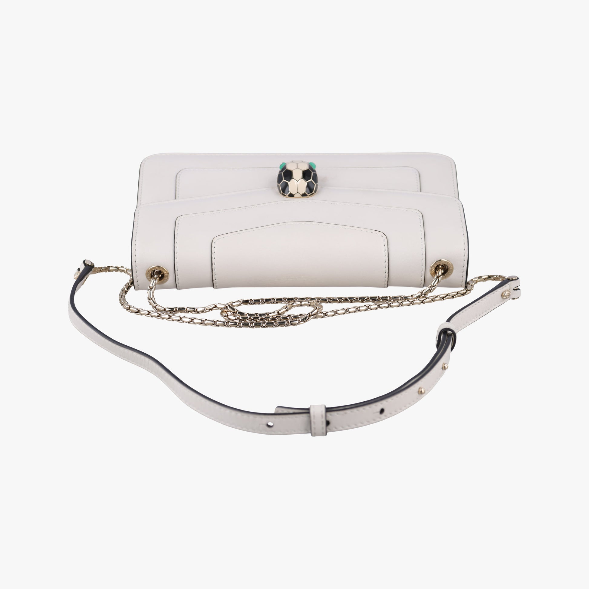 SERPENTI FOREVER White Leather AC.N15.280173セルペンティ フォーエバー ホワイト レザー AC.N15.280173
