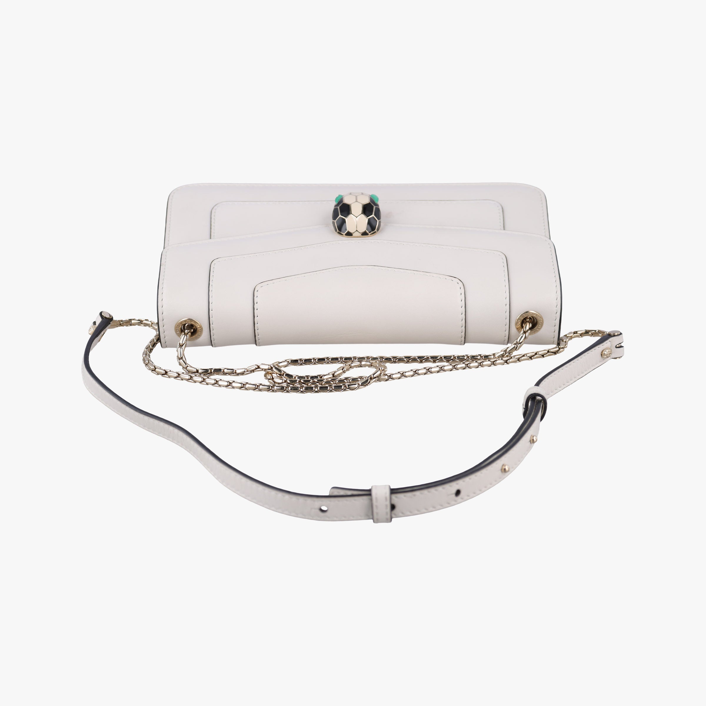 SERPENTI FOREVER White Leather AC.N15.280173セルペンティ フォーエバー ホワイト レザー AC.N15.280173