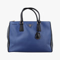 Galleria Blue×black SAFFIANO Leather B1874A 117ガレリア ブルー×ブラック サフィアーノレザー B1874A 117