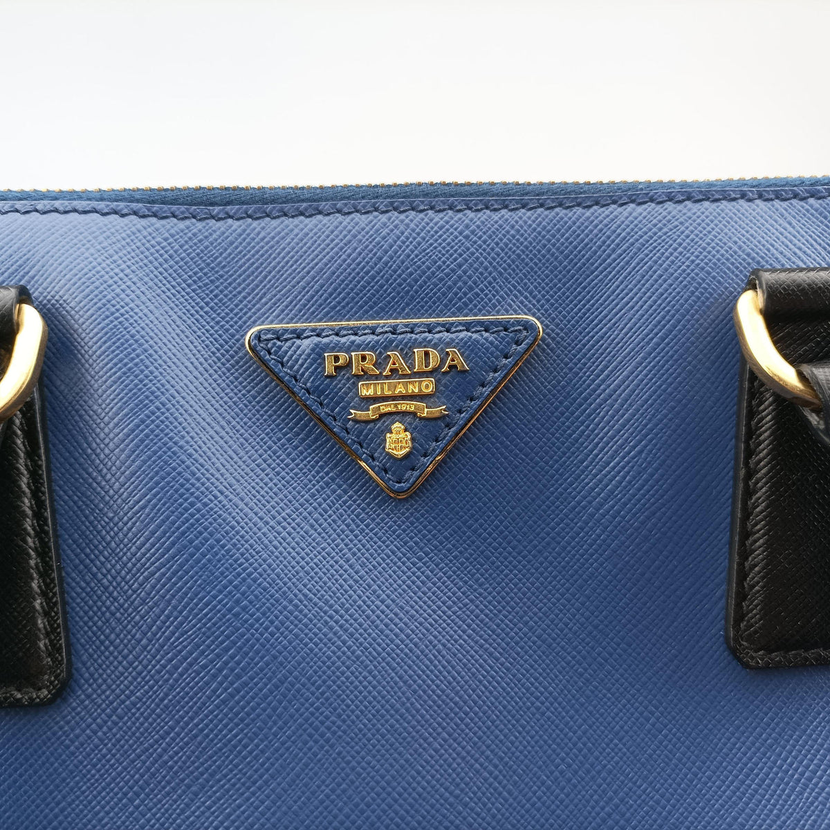 Galleria Blue×black SAFFIANO Leather B1874A 117ガレリア ブルー×ブラック サフィアーノレザー B1874A 117