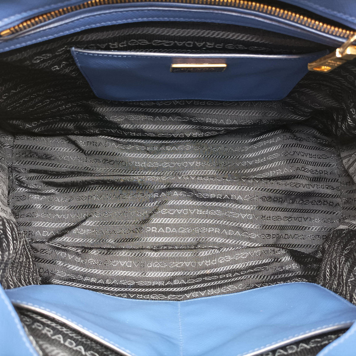 Galleria Blue×black SAFFIANO Leather B1874A 117ガレリア ブルー×ブラック サフィアーノレザー B1874A 117